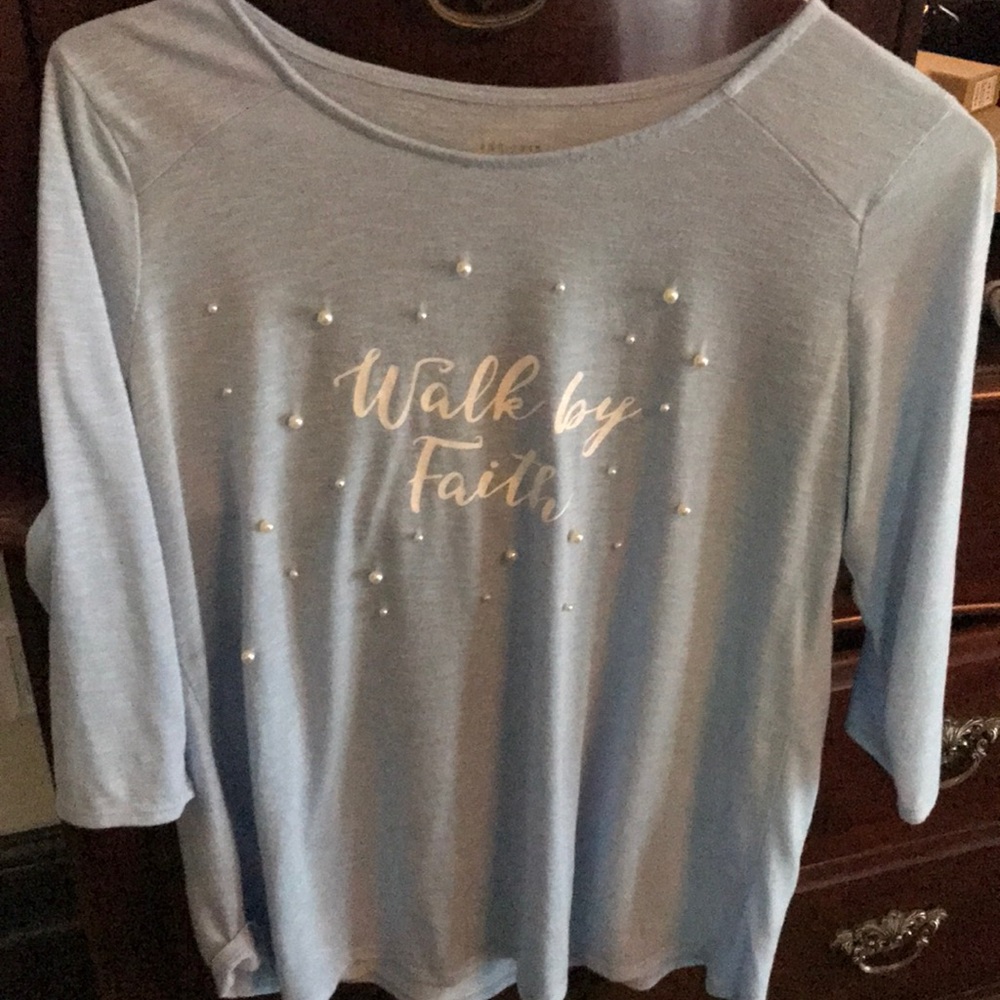 Walk by faith top
